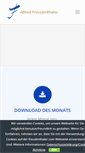 Mobile Screenshot of freudenthaler.com