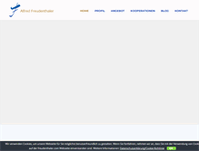 Tablet Screenshot of freudenthaler.com